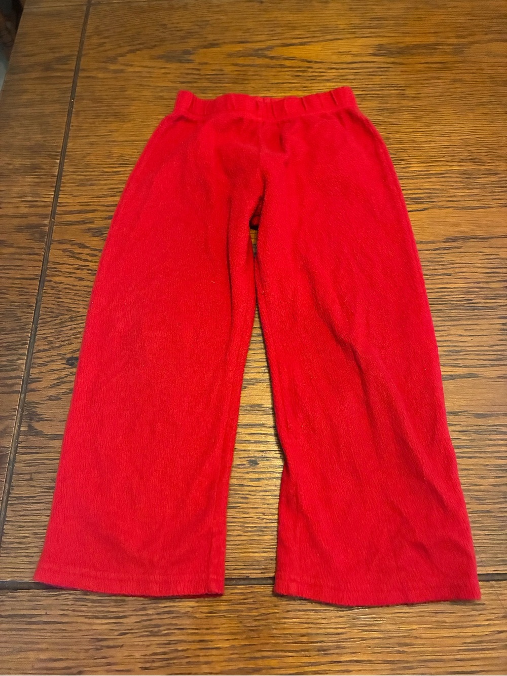 Kids Red Pull-On Joggers